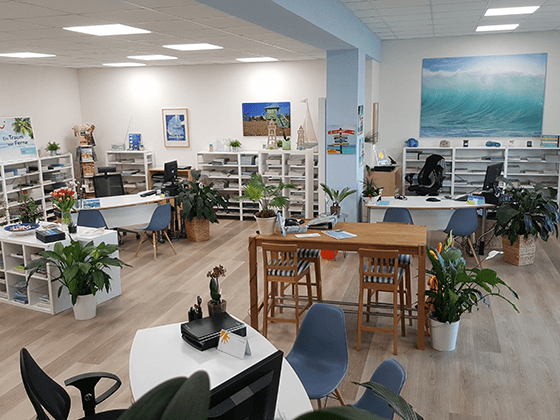 Creativ Reiseagentur von Innen